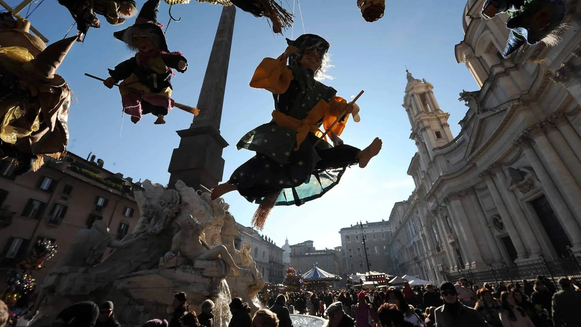 befana piazza navona epifania rome airport inn hotel b&b vicino aeroporto di roma fiumicino