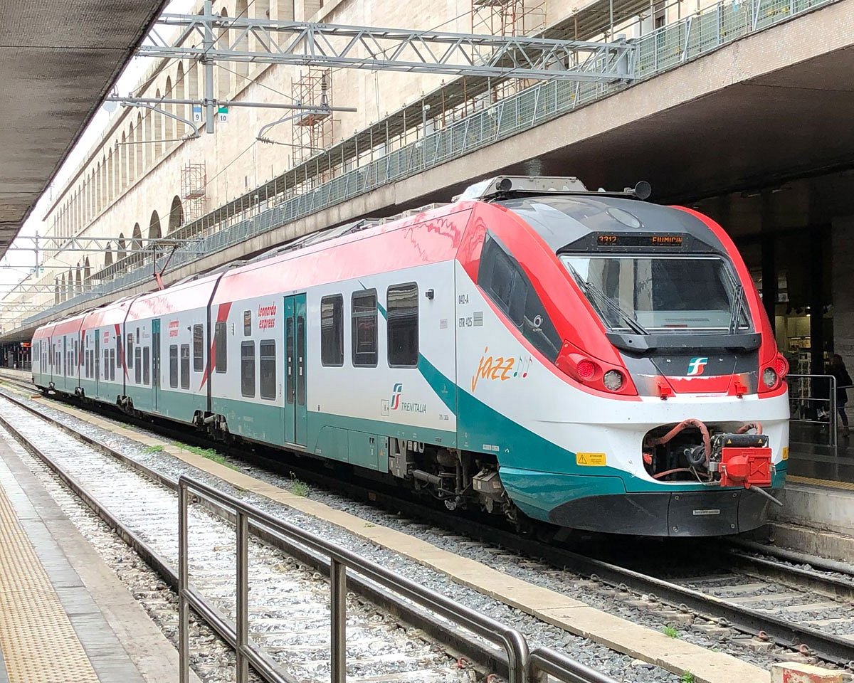 leonardo express train to rome from fiumicino airport